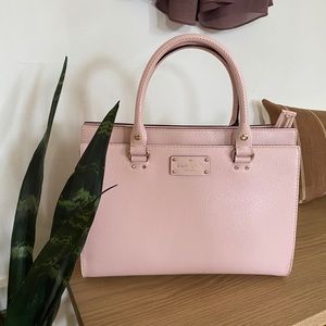 never worn kate spade tote (with cross body strap)